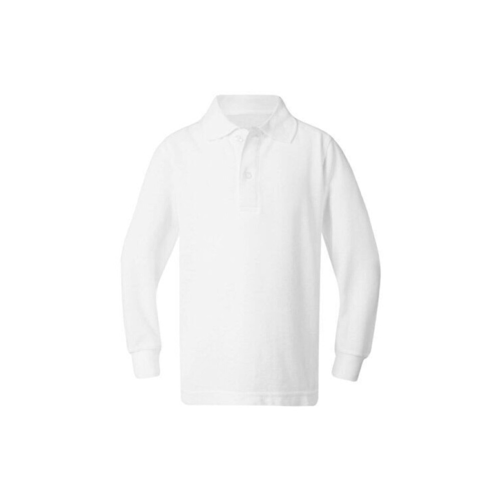 ümitteks iş ve okul kıyafetleri Beyaz Unısex Penye Polo Yaka Uzun Kollu Tişört Bedenler Yaşlarla Uyumludur M Beden Erkek T-shirt Fiyatı