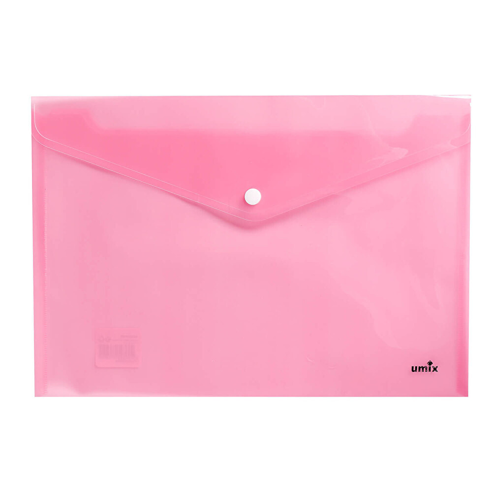 Umix A4 Çıtçıtlı Zarf Dosya Pembe Dosya Fiyatı