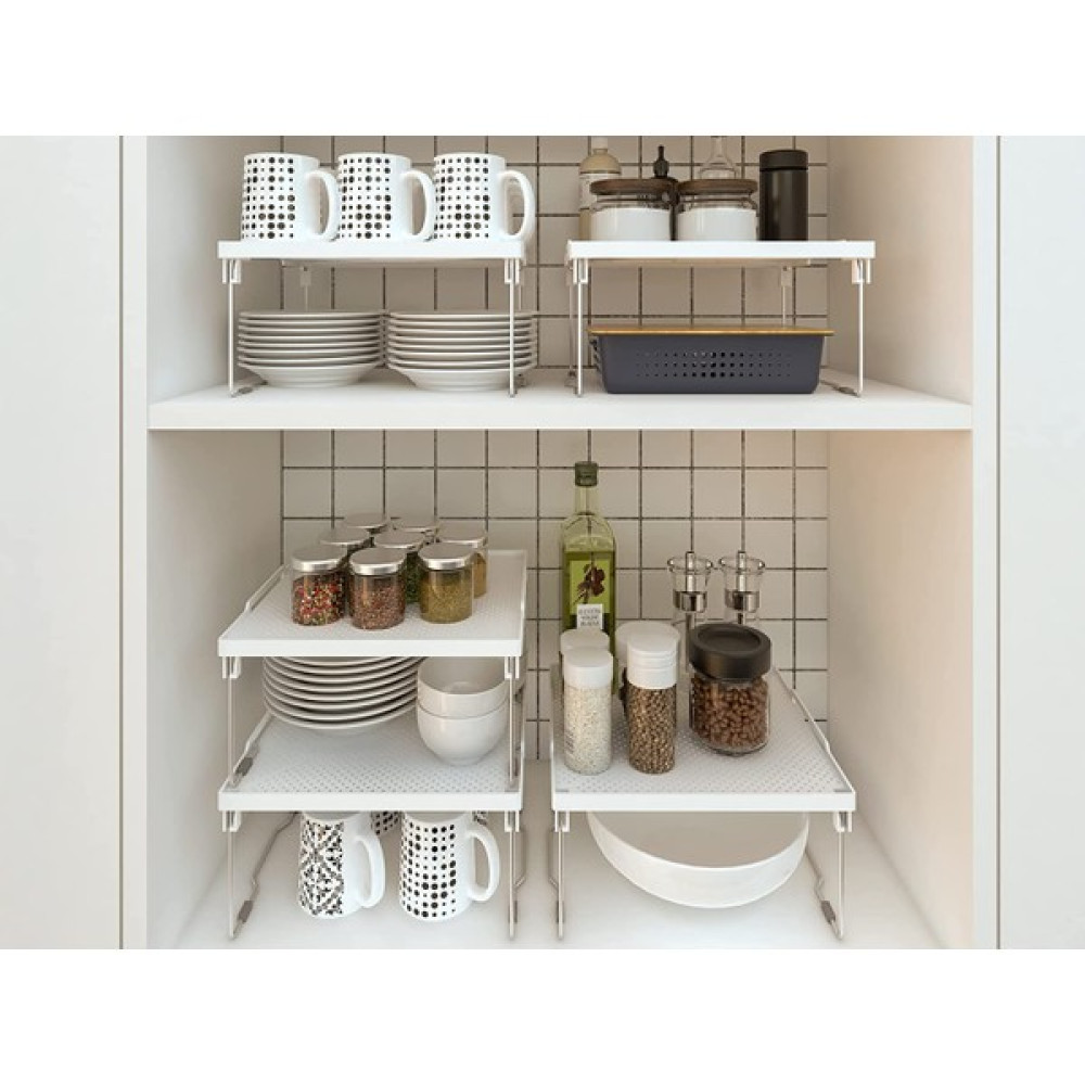 Ums Katlanabilir Dolap Düzenleyici Raf Buzdolabı Tezgah Üstü Mutfak Banyo Organizeri 28X30CM Duvar Rafı Fiyatı