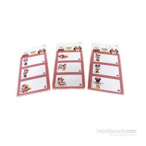 Umur Minnie Mouse 8x3 cm 24'lü Okul Etiketi