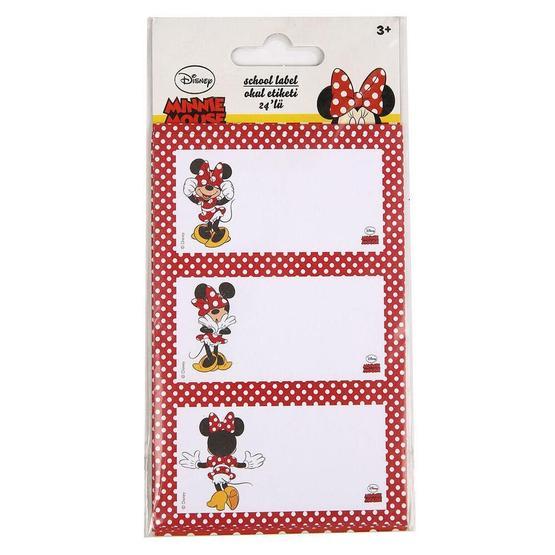 Umur Minnie Mouse 8x3 cm 24'lü Okul Etiketi