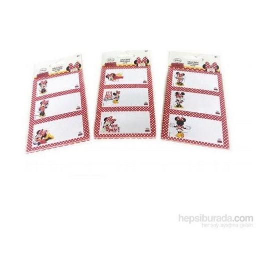 Umur Minnie Mouse 8x3 cm 24'lü Okul Etiketi