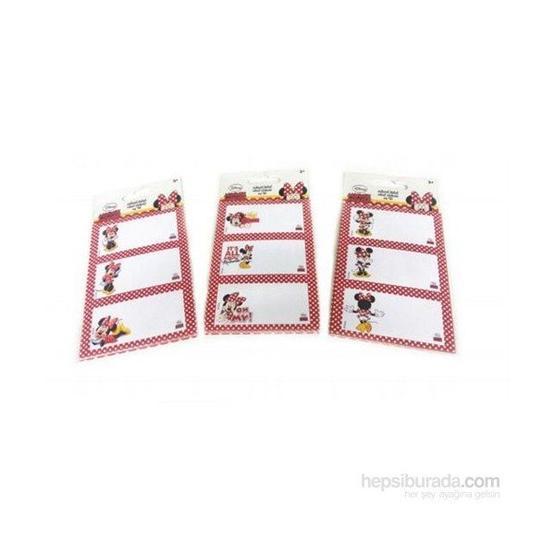 Umur Minnie Mouse 8x3 cm 24'lü Okul Etiketi