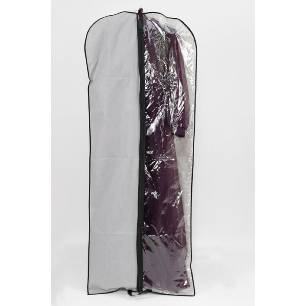 Umut Kılıf Abiye Elbise Koruyucu Kılıf, Uzun Boy Elbise - Abiye Taşıyıcı Gamboç, Abiye Saklama Ambalajı, Elbise Hurç - Gri - 1 Adet - 160x64 cm Hurç Fiyatı