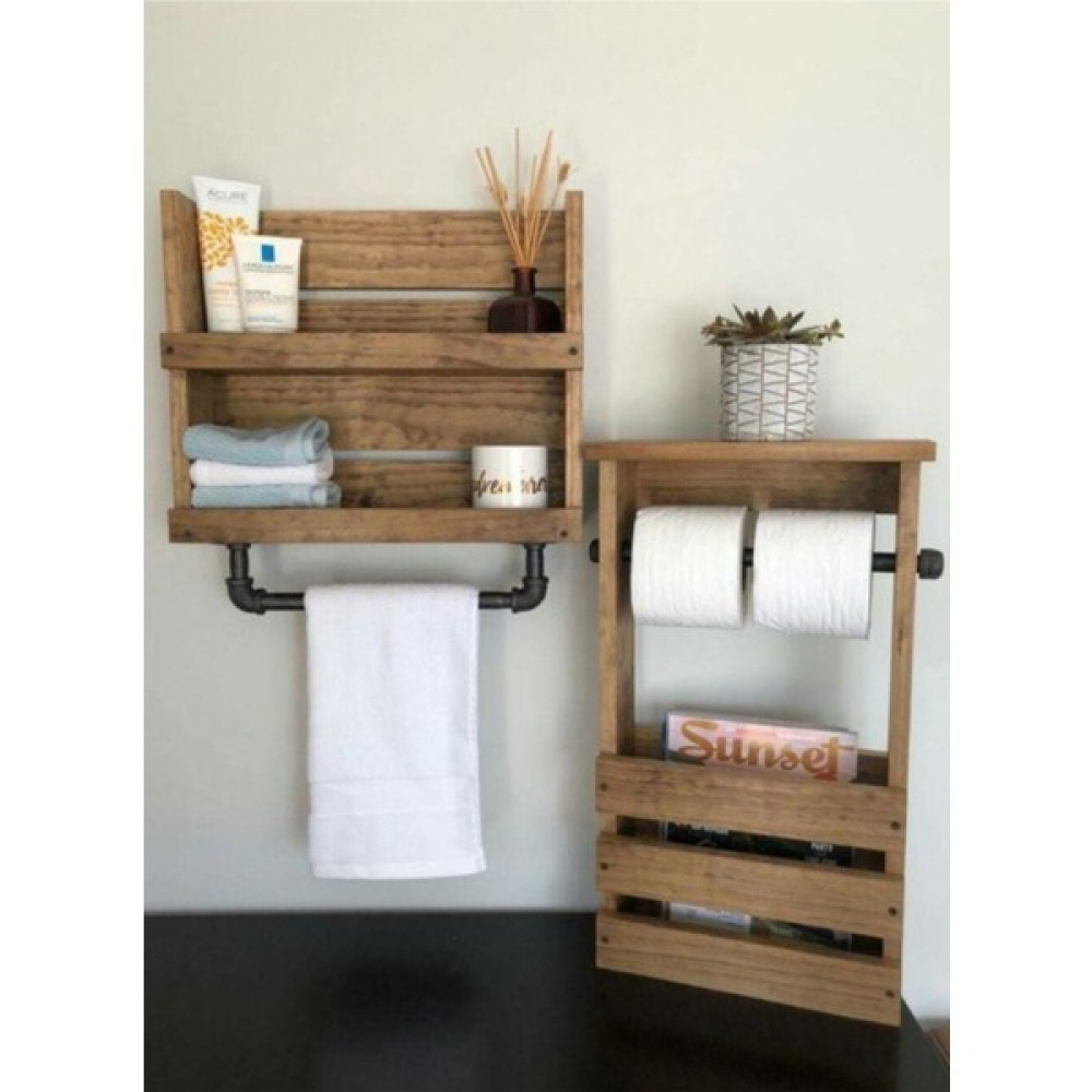 Umut Park Ahşap Çok Amaçlı Banyo Raflı Havlu Askılık ve Tuvalet Kağıdı Stand Oto Boyaları Fiyatı