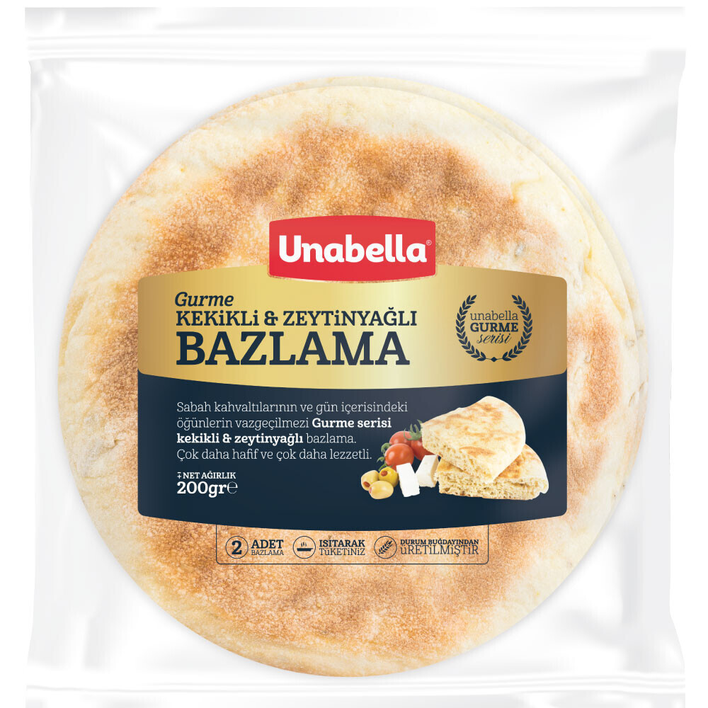 Unabella Bodrum Bazlama 2'li 200 Gr Unlu Mamüller Fiyatı