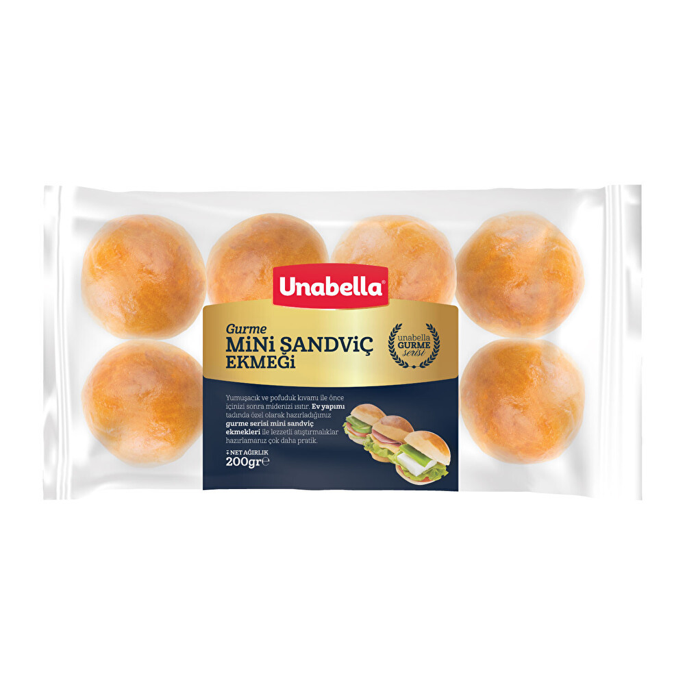 Unabella Gurme Mini Sandviç Ekmek 200 Gr Unlu Mamüller Fiyatı