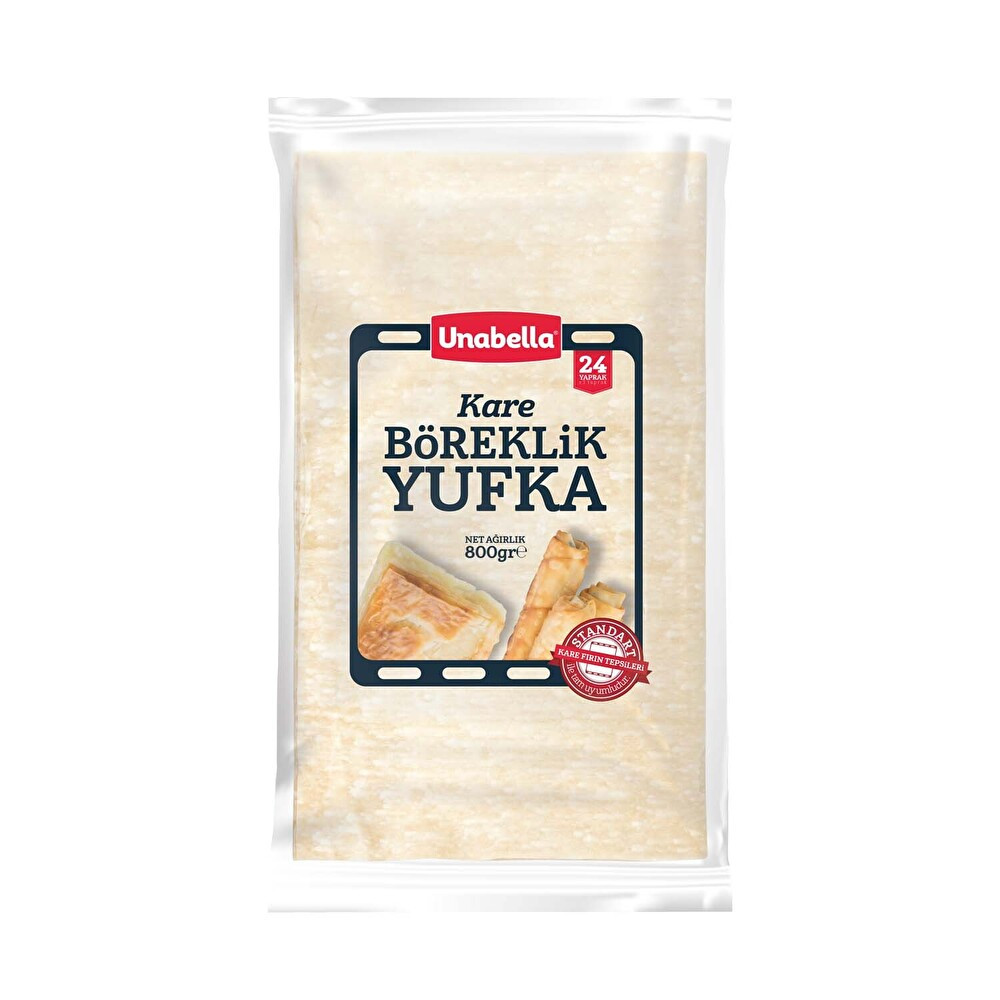 Unabella Kare Böreklik Yufka 800 Gr Unlu Mamüller Fiyatı