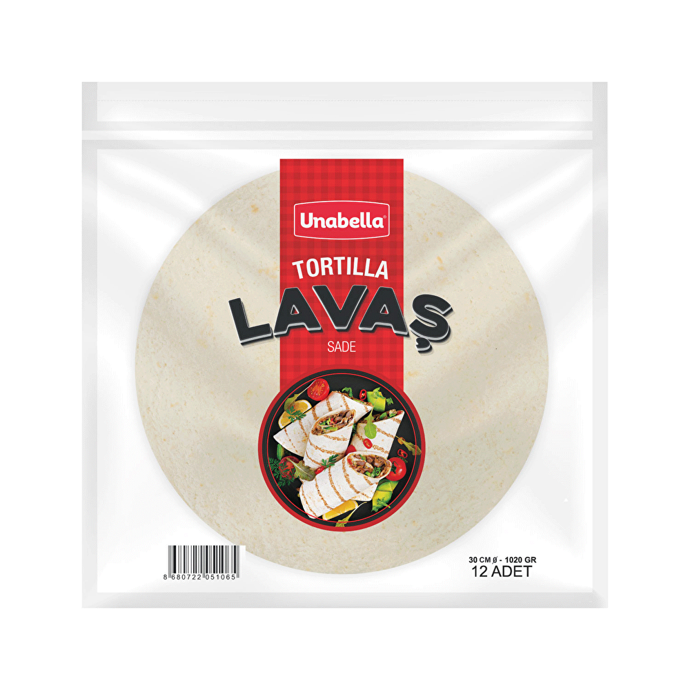Unabella Tortilla 30 Cm Sade 12'li Unlu Mamüller Fiyatı
