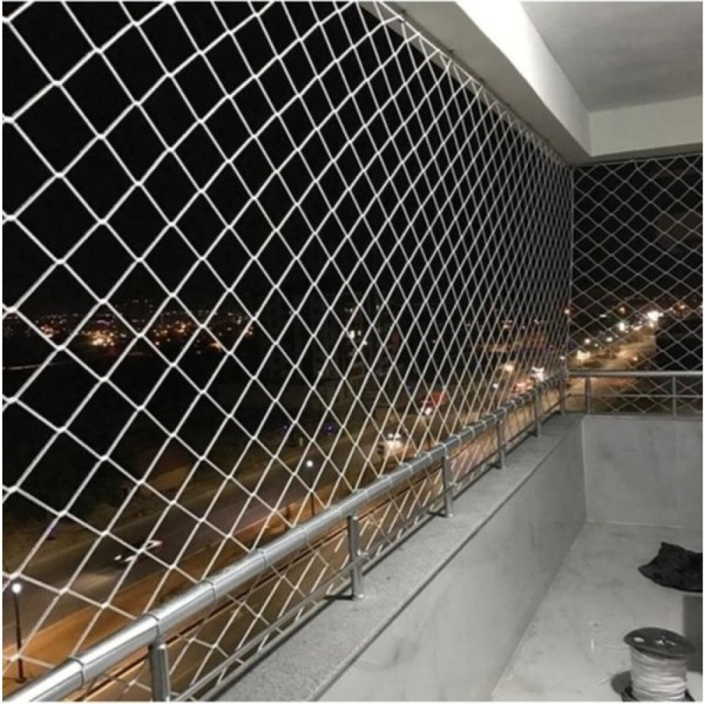 Ünallar Tarım 3mmg.file 2,50 x 12 Metre Çocuk Güvenlik Filesi Kalınlık 3 mm Balkon Güvenlik Filesi Kedi Güvenlik Filesi File - Beyaz Oto Boyaları Fiyatı