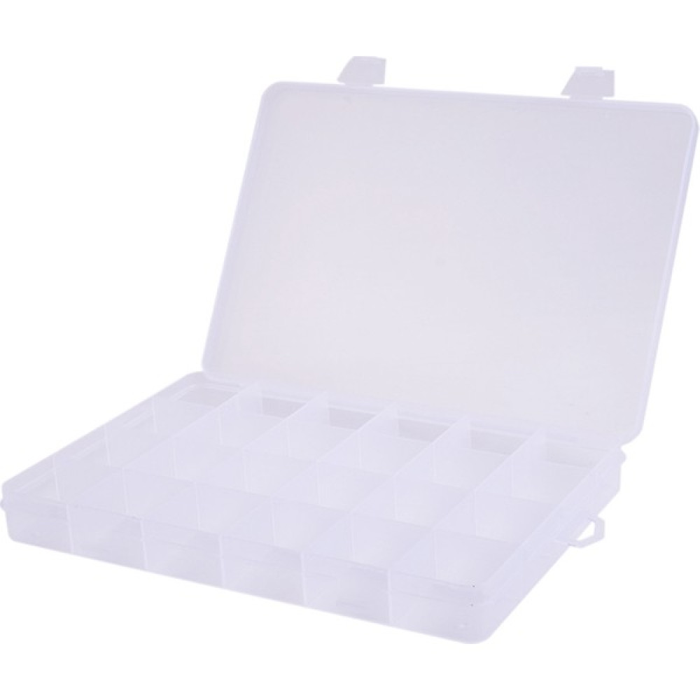 Unbrand 24 Karşılaştırma Plastik Kutu Bölümü Jewelry Bead Storage Container (Yurt Dışından) - Şeffaf Eşya Saklama Kutusu Fiyatı