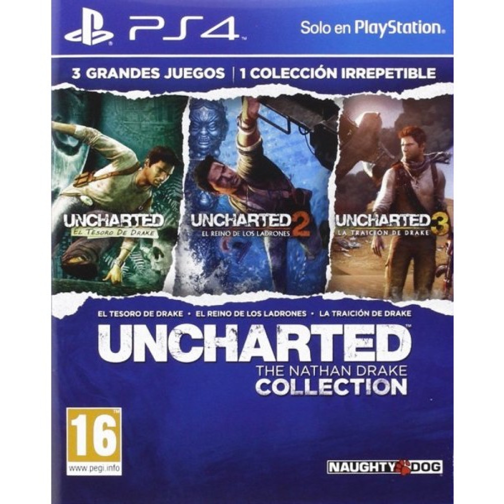 Uncharted : The Nathan Drake Collection Ps4 (Türkçe Altyazı) PlayStation 4 PS4 Oyunları Fiyatı