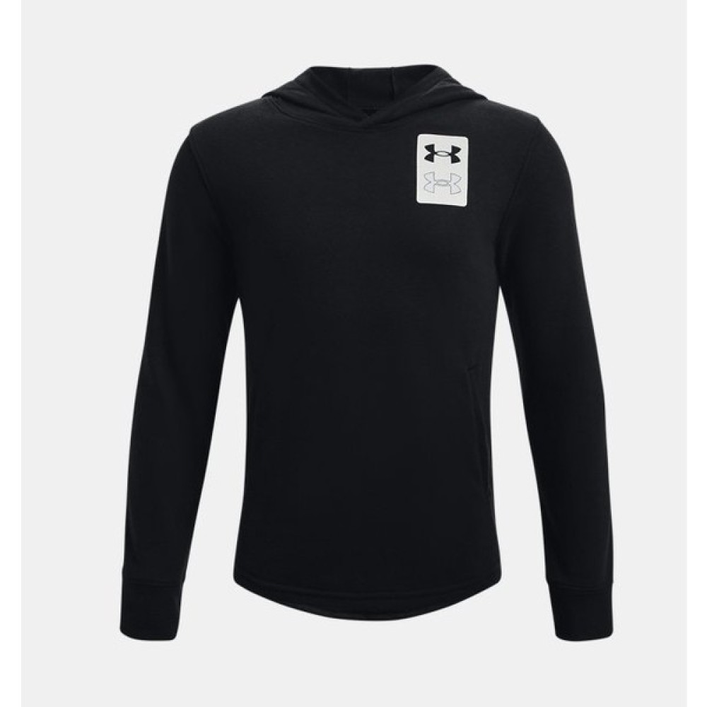 Under Armour Erkek Çocuk UA Rival Terry Kapüşonlu Üst 1370206-001 T-Shirt & Sweatshirt (Outdoor) Fiyatı