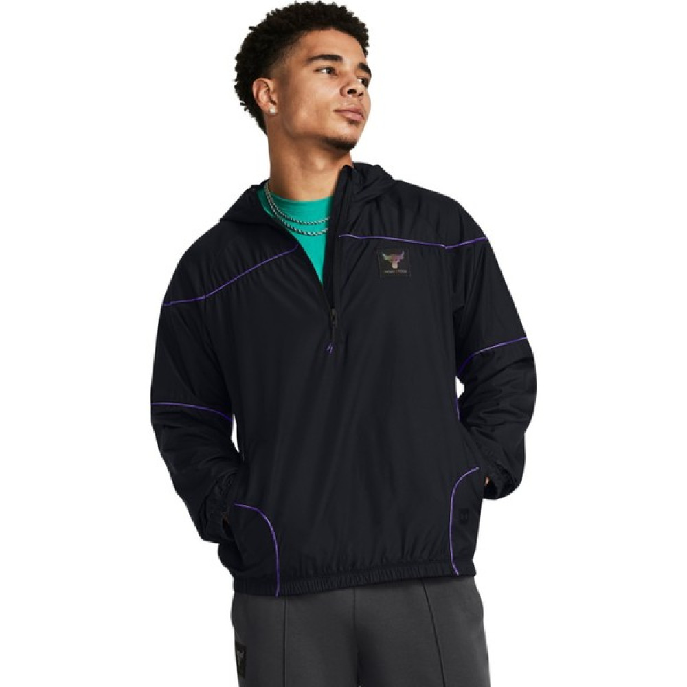 Under Armour Siyah Erkek Rüzgarlık 1380128-001 Pjt Rock Anorak Jacket Erkek Yağmurluk Fiyatı