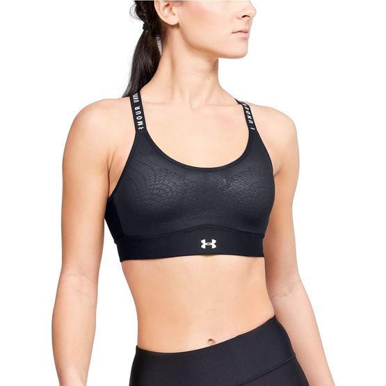 Under Armour UA Infinity Mid Siyah Kadın Spor Sütyeni
