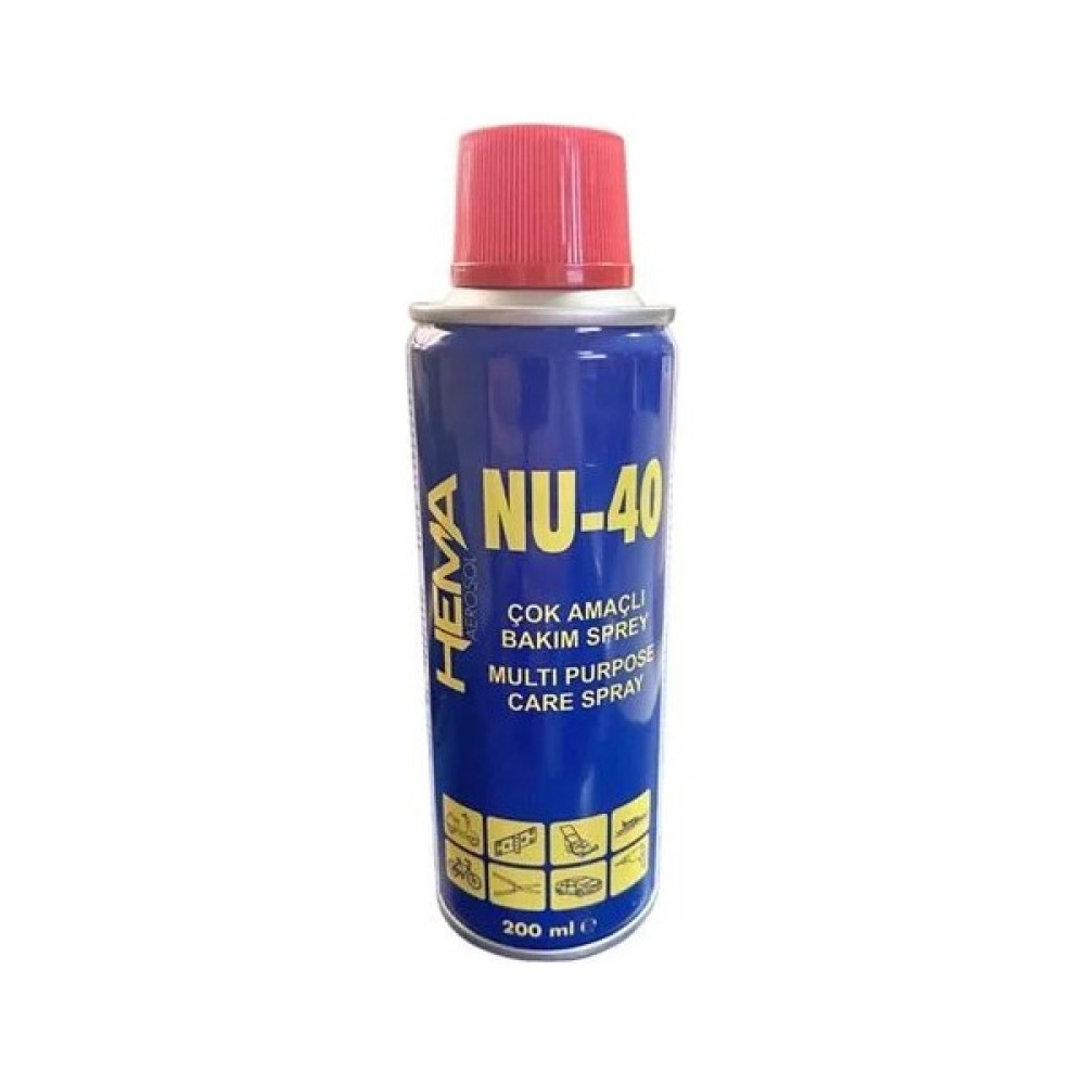 Uni 40 Çok Amaçlı Pas Sökücü Yağlayıcı Multi Sprey 200ML Bakım Spreyleri Fiyatı