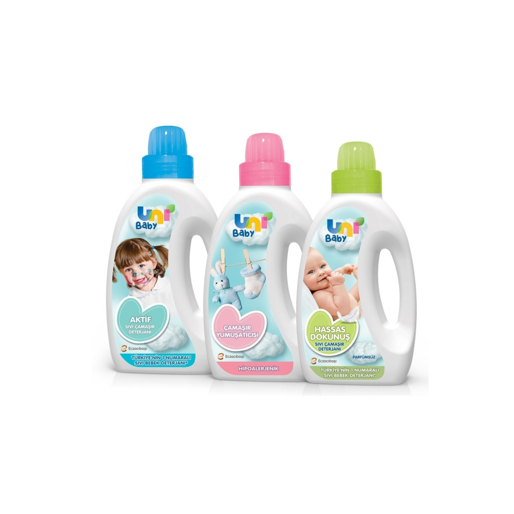 Uni Baby Çamaşır Deterjanı Seti Bebek Bakım Fiyatı