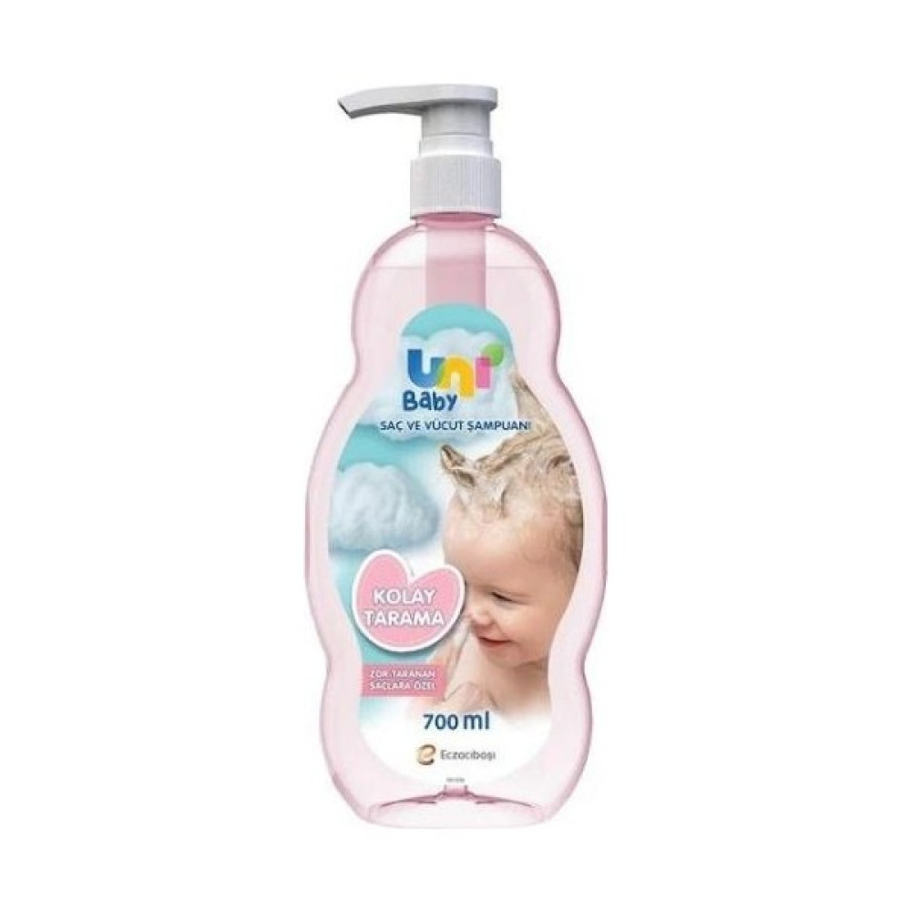 Uni Baby Kolay Tarama Saç ve Vücut Şampuanı 700 ml Bebek Şampuanı Fiyatı