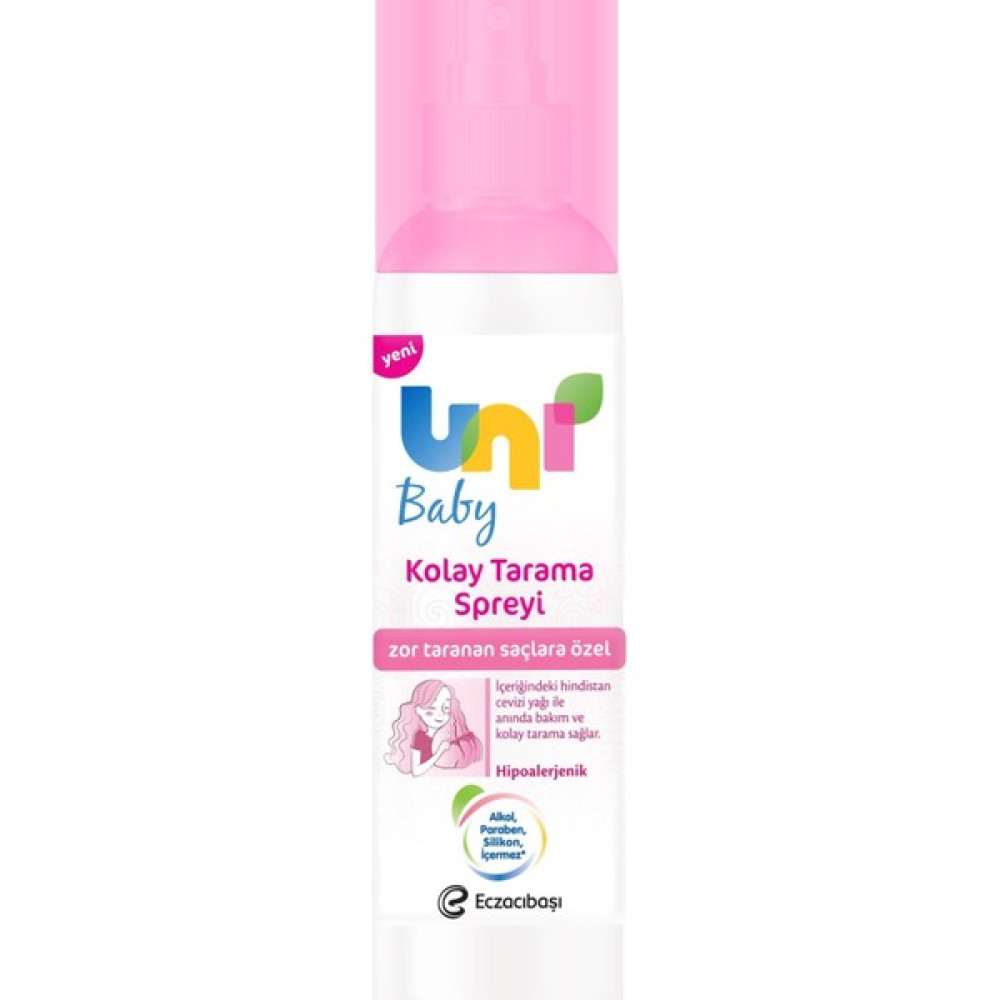 Uni Baby Kolay Tarama Spreyi 200 Ml - 1 Saç Bakım Maskeleri & Serumlar & Spreyler Fiyatı