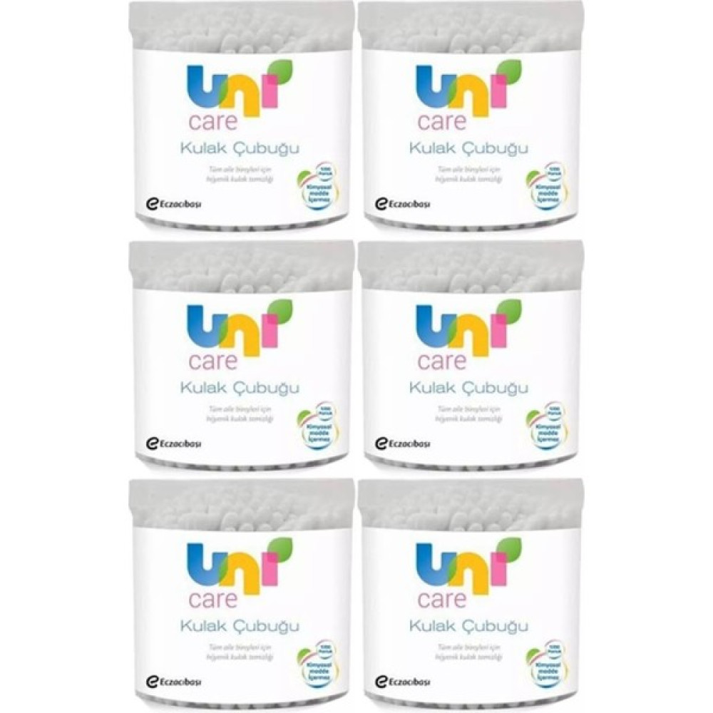 Uni Baby Kulak Temizleme Çubuğu 100 Adet (6 Lı Set) Oto Boyaları Fiyatı
