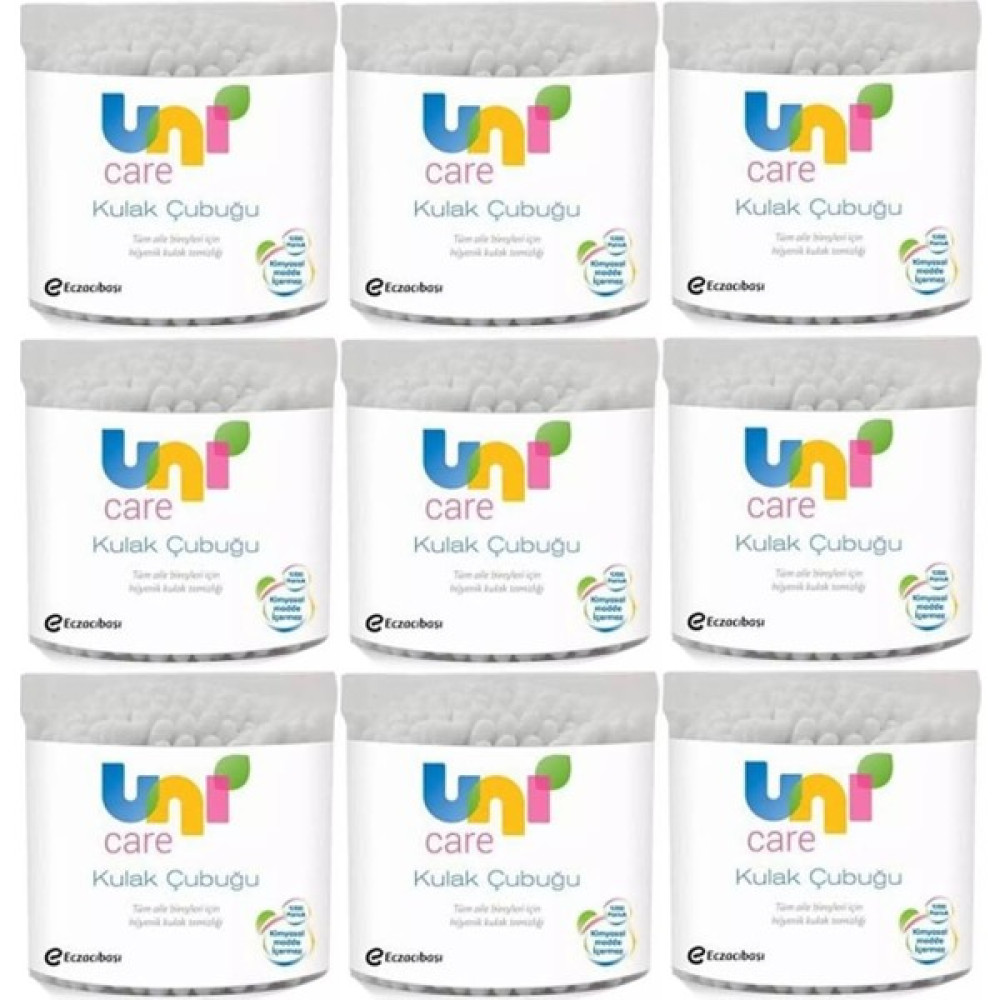 Uni Baby Kulak Temizleme Çubuğu 100 Adet (9 Lu Set) Oto Boyaları Fiyatı