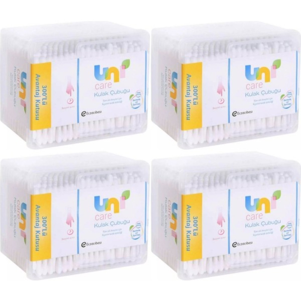 Uni Baby Kulak Temizleme Çubuğu 300 Adet Avantajlı Kutu (4 Lü Set) Oto Boyaları Fiyatı
