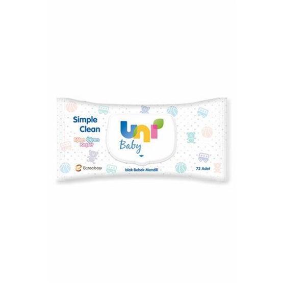 Uni Baby Oyna Öğren 52'li Islak Havlu