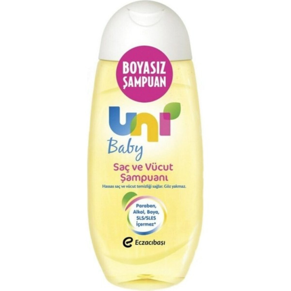 Uni Baby Saç ve Vücut Şampuanı 200ML Bebek Şampuanı Fiyatı