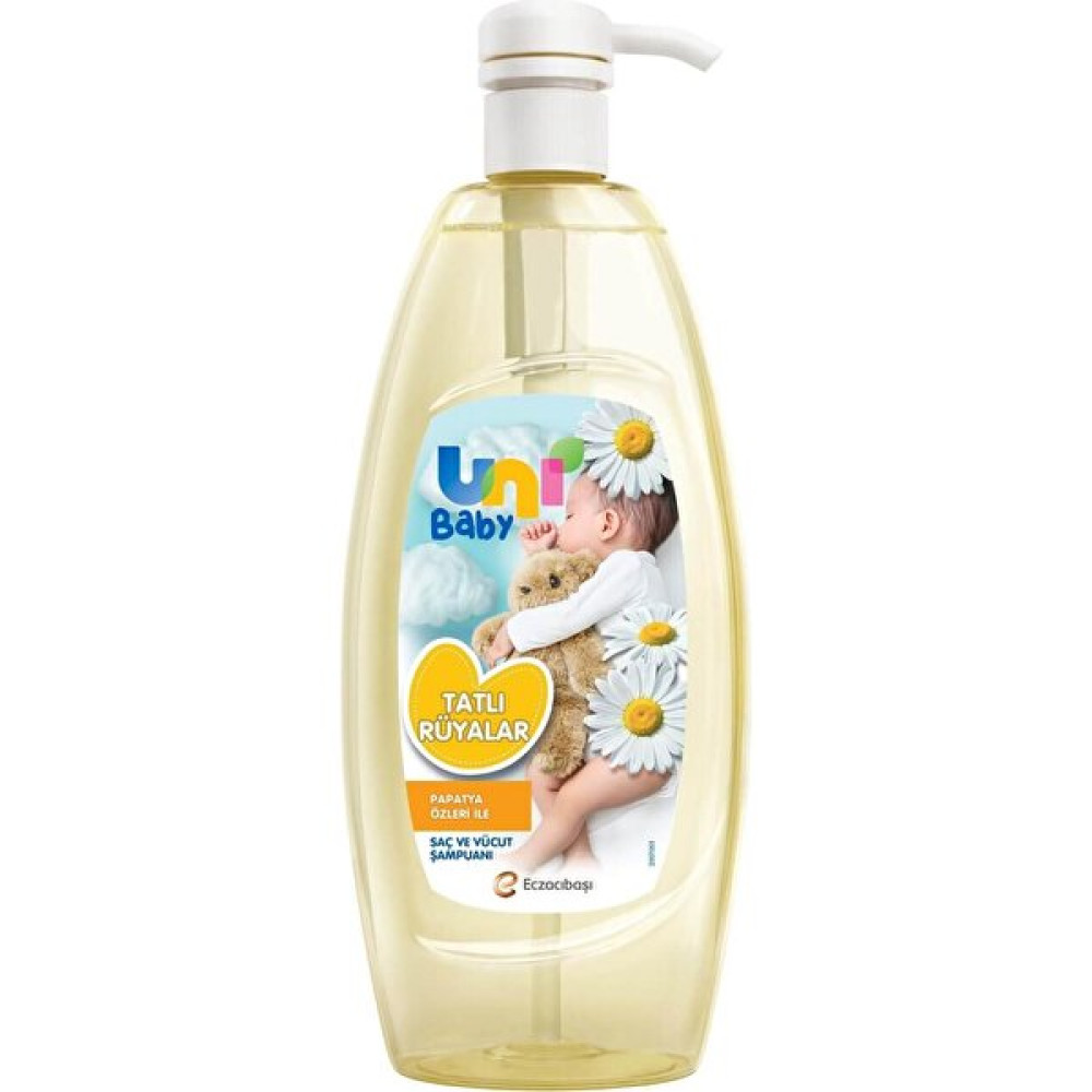 Uni Baby Şampuan Papatyalı 700 ml - Renkli Bebek Şampuanı Fiyatı