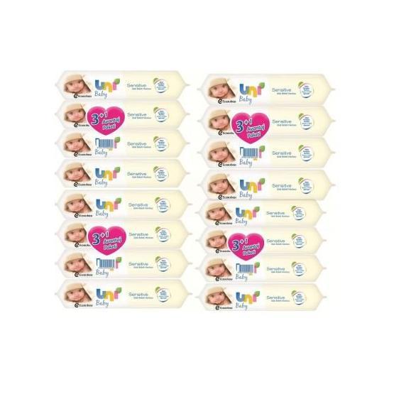 Uni Baby Sensitive 56x16'lı 896 Yaprak Islak Havlu