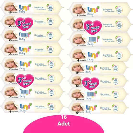 Uni Baby Sensitive 56x16'lı 896 Yaprak Islak Havlu Bebek Mendil-Islak Mendil Fiyatı