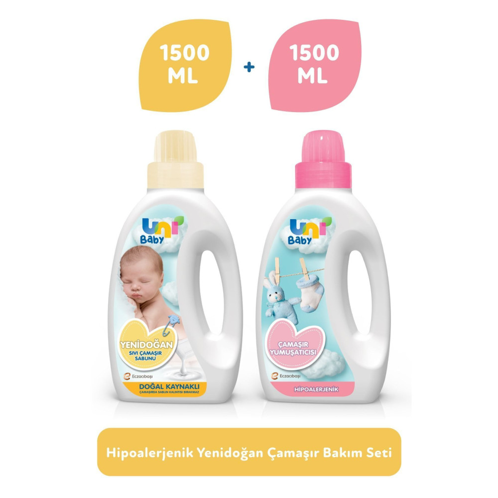Uni Baby Yenidoğan Çamaşır Deterjanı Seti Bebek Bakım Fiyatı