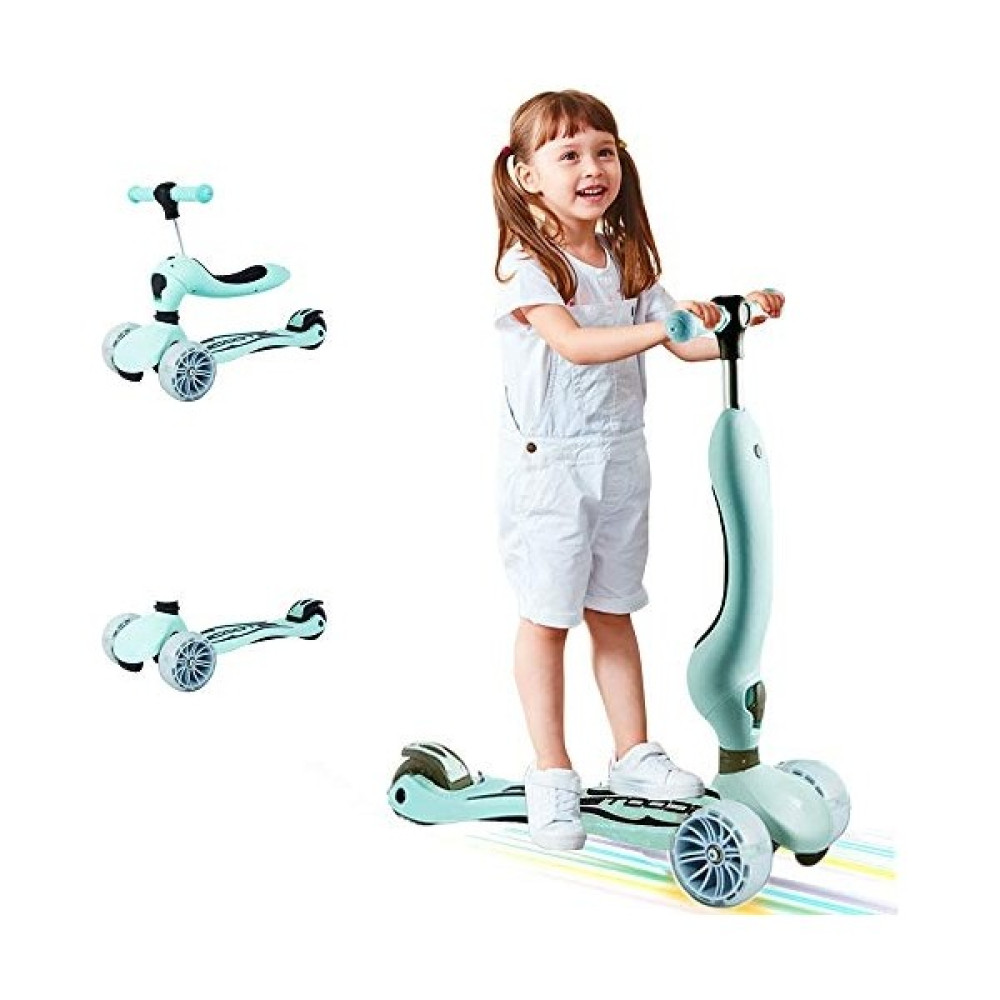 Uni Care Unicare 3'ü 1 Arada 3 Tekerlekli Çocuk Scooter - Turkuaz Açık Hava, Deniz ve Spor Oyuncakları Fiyatı