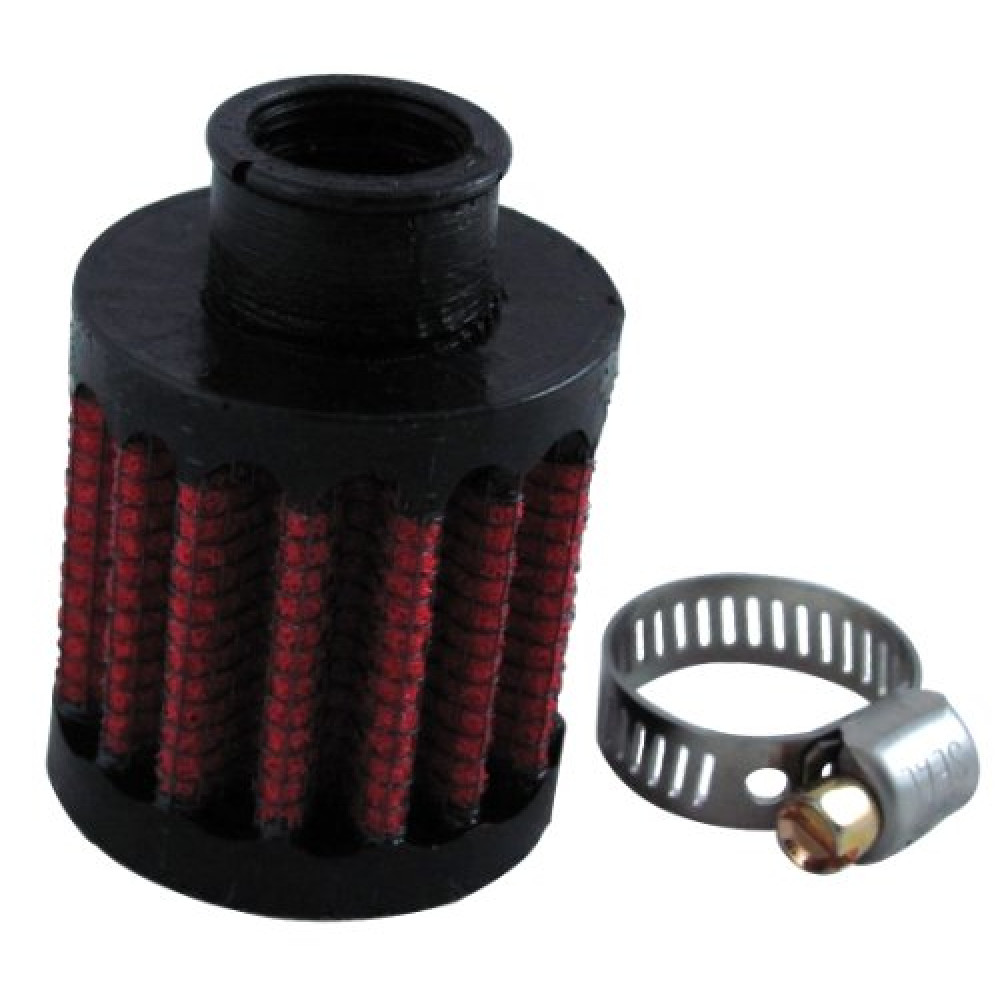 Uni Filter UP-104 5/8" Clamp-On Breather,black