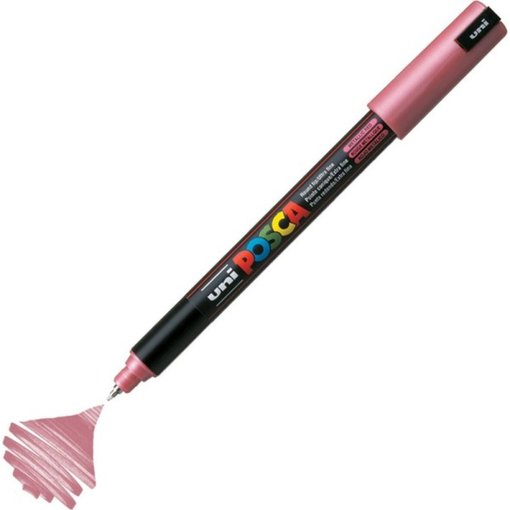 Uni Posca Marker Pc-1mr Ultra Fine 0.7mm Metallic Red Sanatsal Malzemeler Fiyatı