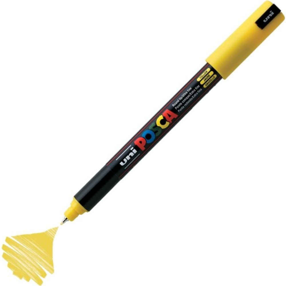 Uni Posca Marker Pc-1mr Ultra Fine 0.7mm Yellow Oto Boyaları Fiyatı
