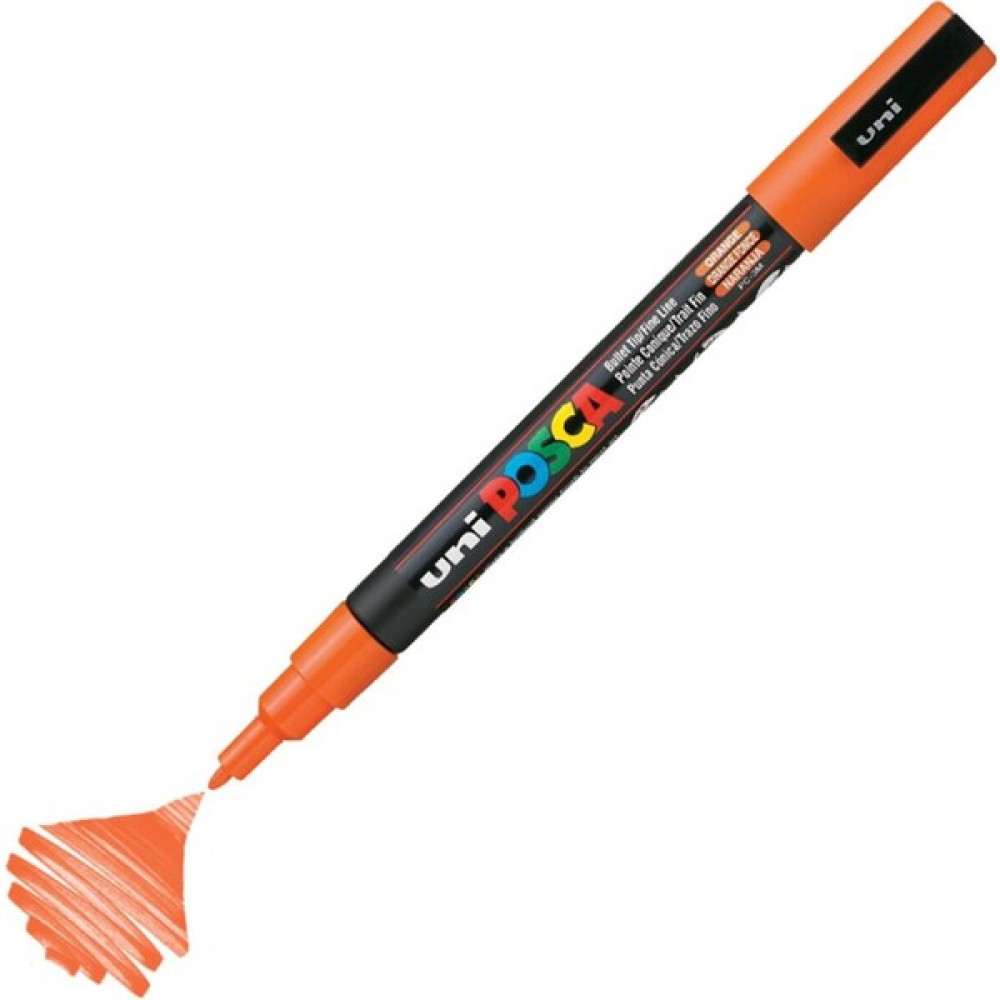 Uni Posca Marker Pc-3m Fine 0.9-1.3 mm Orange Oto Boyaları Fiyatı