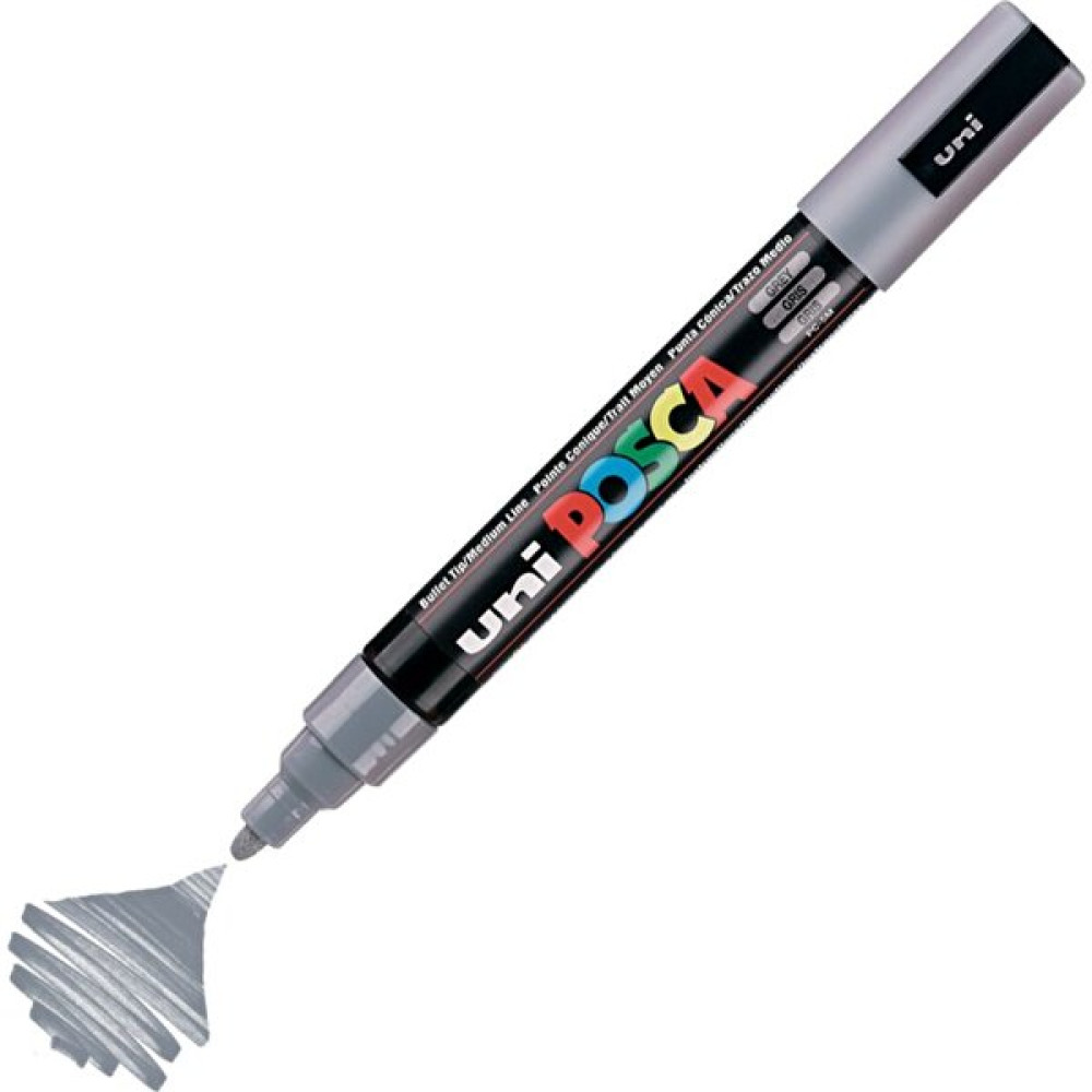 Uni Posca Marker Pc-5m Medium 1.8-2.5 mm Grey Sanatsal Malzemeler Fiyatı