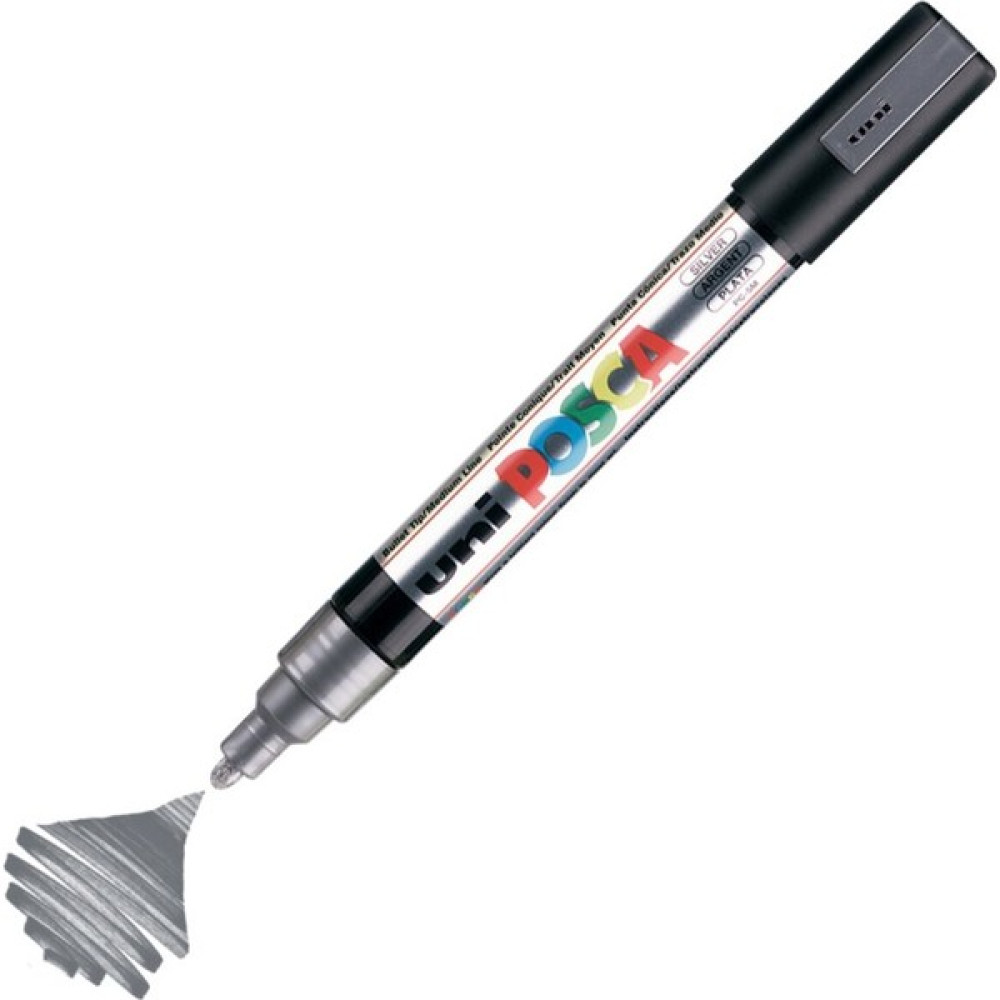 Uni Posca Marker Pc-5m Medium 1.8-2.5 mm Silver Oto Boyaları Fiyatı