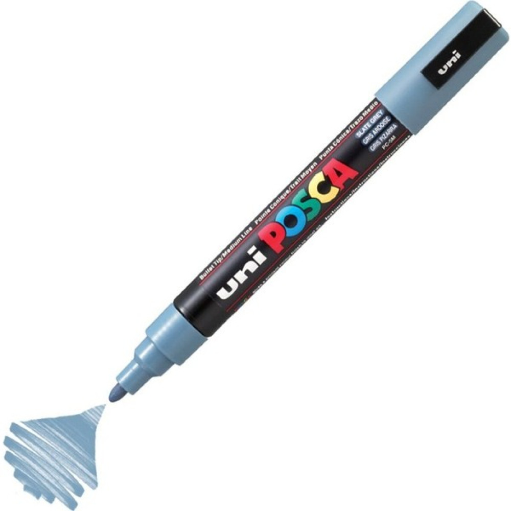 Uni Posca Marker Pc-5m Medium 1.8-2.5 mm Slate Grey Oto Boyaları Fiyatı