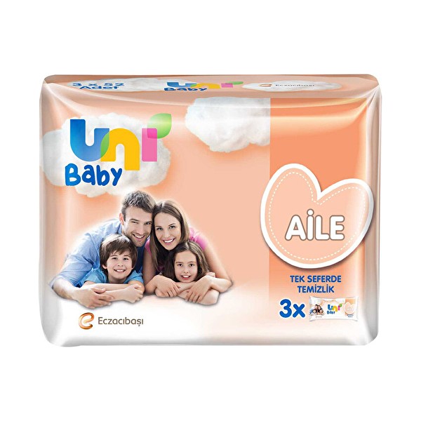 Uni Unı Baby Aile Islak Havlu 3*52'li El / Yüz Havlusu Fiyatı