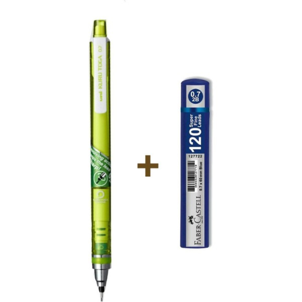 Uniball Kuru Toga T Versatil Uçlu Kalem + Faber-Castell Grıp Min 120 Li Kalem Ucu 0.7 Mekanik Kurşun (Versatil) Kalem Fiyatı