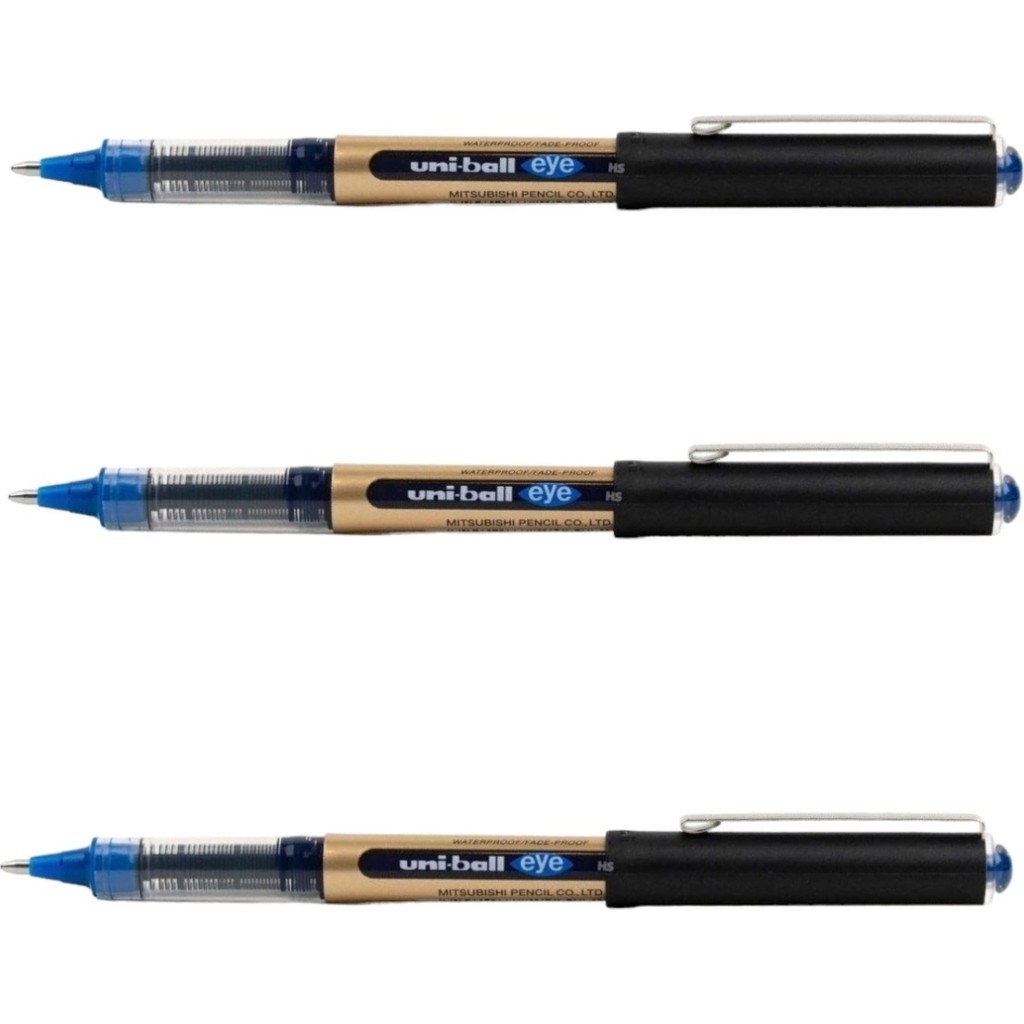 Uniball. Uniball Eye Broad 1.0 Roller Kalem Mavi ( Üç Adet ) - Uç Kalınlığı Jel Mürekkepli (Roller) Kalem Fiyatı