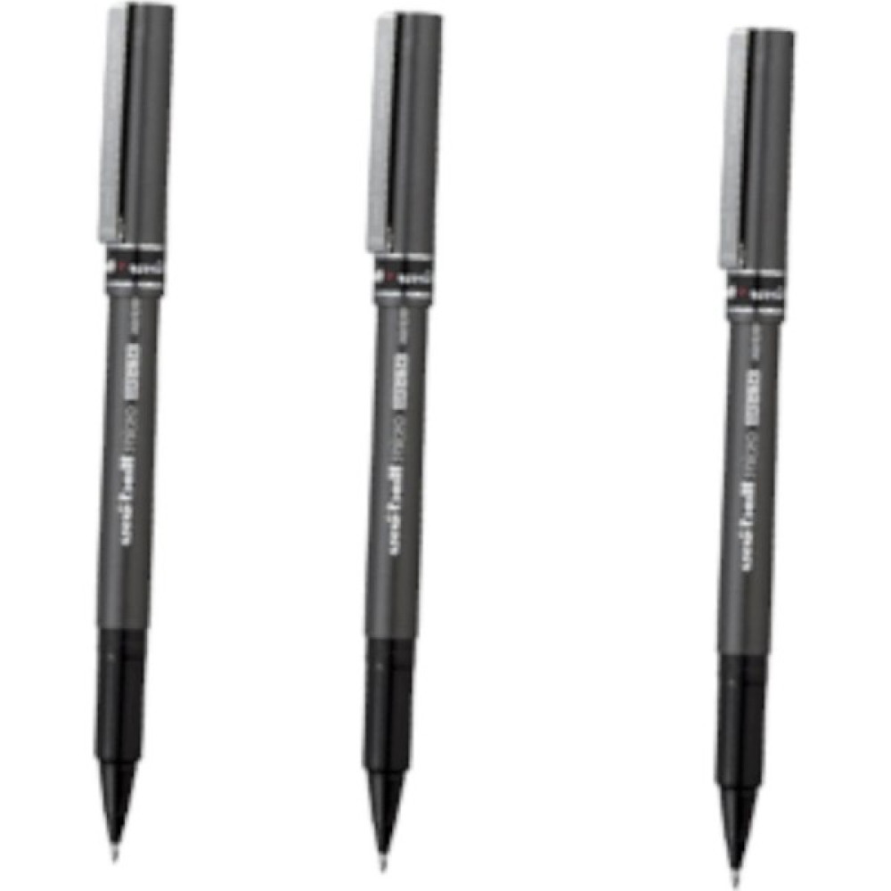 Uniball. Uniball Micro Deluxe ( 0.5 ) Roller Kalem Siyah ( Üç Adet ) Oto Boyaları Fiyatı