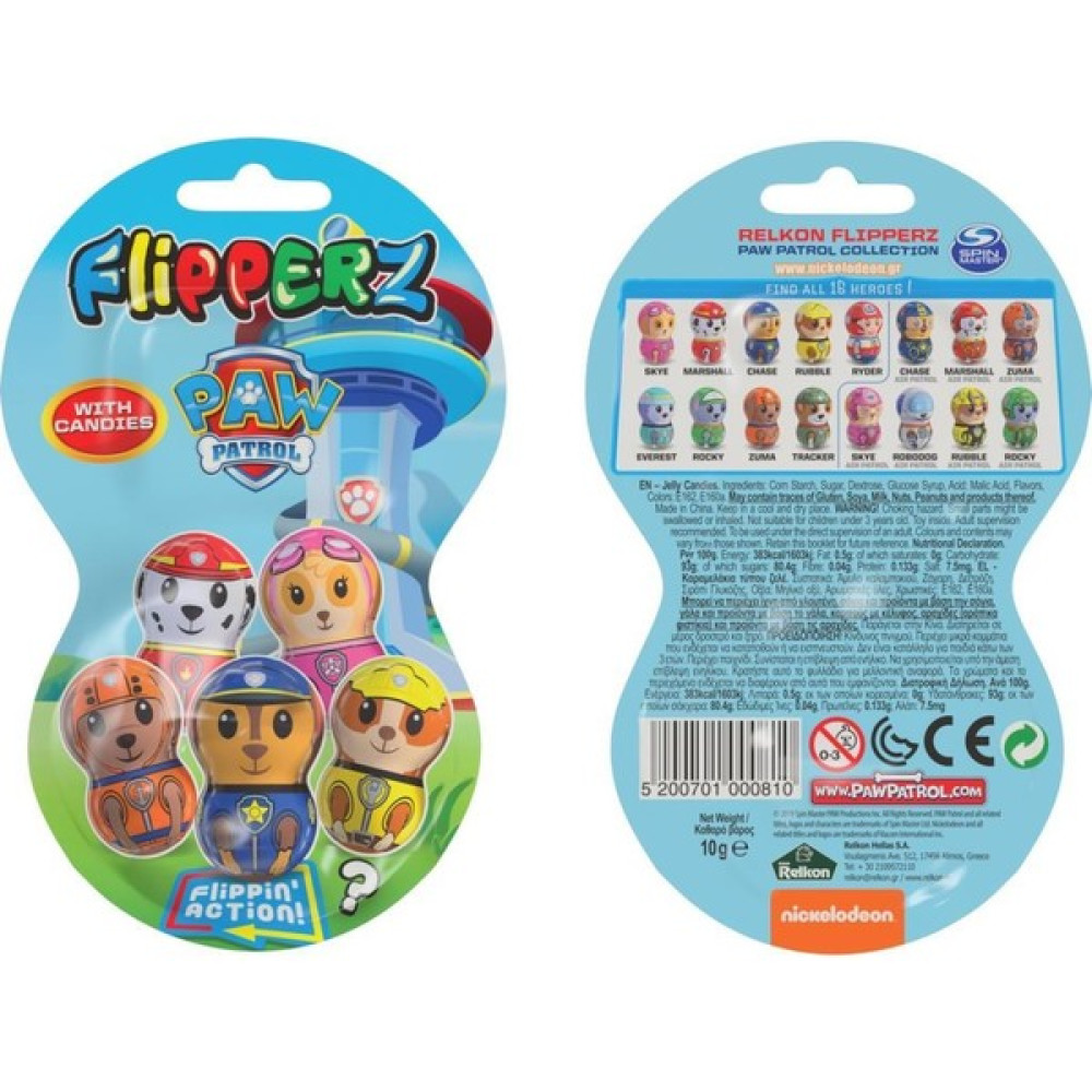 Unibon Flipperz Paw Patrol Hacıyatmaz 1 Adet Diğer Fiyatı
