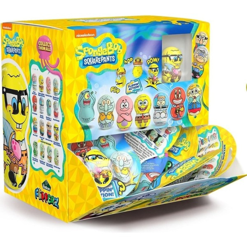 Unibon Flipperz Sünger Bob Hacıyatmaz 24'lü - Renkli Oyuncak Fiyatı