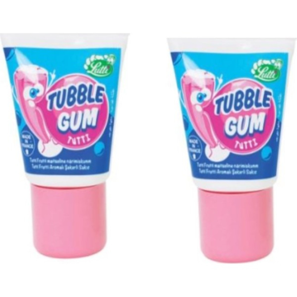 Unibon Lutti Tubble Gum Tutti Frutti Tüp Sakız 35 gr 1 adet Şekerleme Sakız Fiyatı