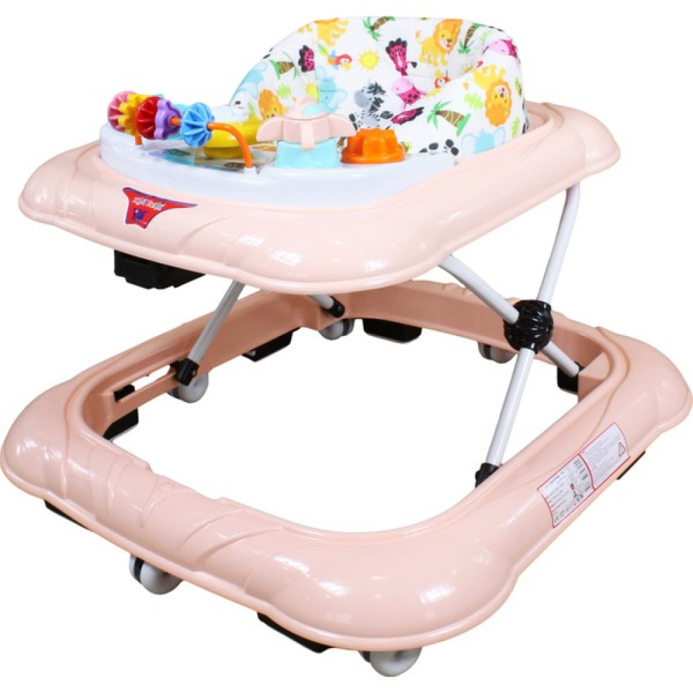 Unicare Max Müzikli Stoplu Bebek Yürüteç / Mama Tepsili Yürüteç - Pembe Yürüteç Fiyatı