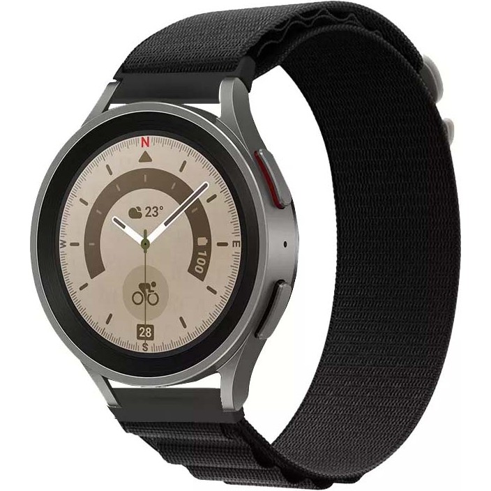 Unicell Huawei Watch Gt3 Se - Gt3 Pro - Gt2 Pro- Gt2 46 mm Tam Uyumlu 22 mm Alpine Kumaş Kordon - Black Cep Telefonu Fiyatı