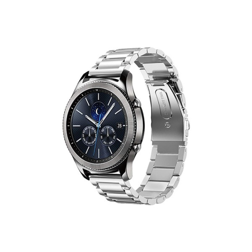 Unicell Huawei Watch Gt3 Se - Gt3 Pro - Gt2 Pro- Gt2 46 mm Tam Uyumlu 22 mm Klasik Çelik Kordon - Gümüş Giyilebilir Teknoloji Aksesuarları Fiyatı